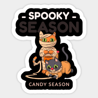 Spooky Season Candy Season Sticker